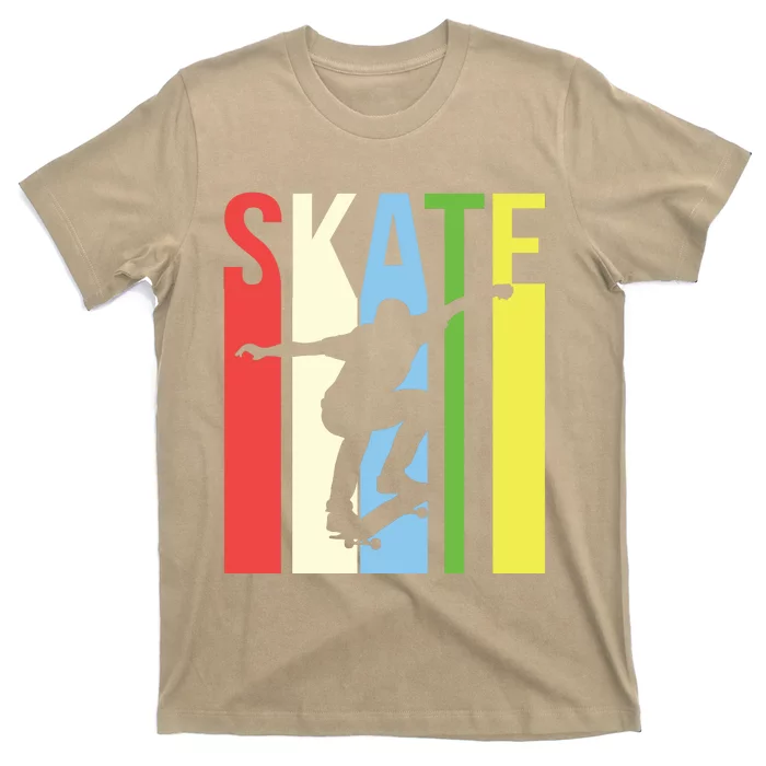 Funny Retro Skate Logo T-Shirt