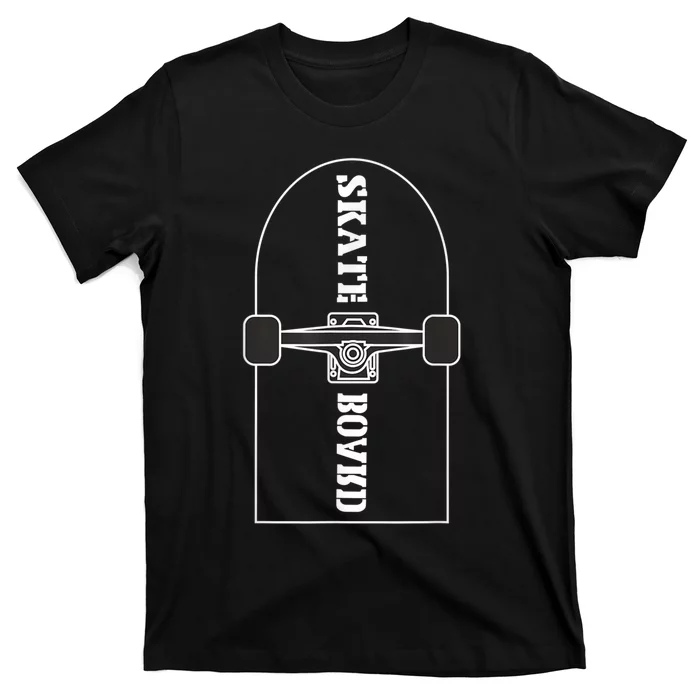 Skateboard Skate Boys Girls Unisex T-Shirt